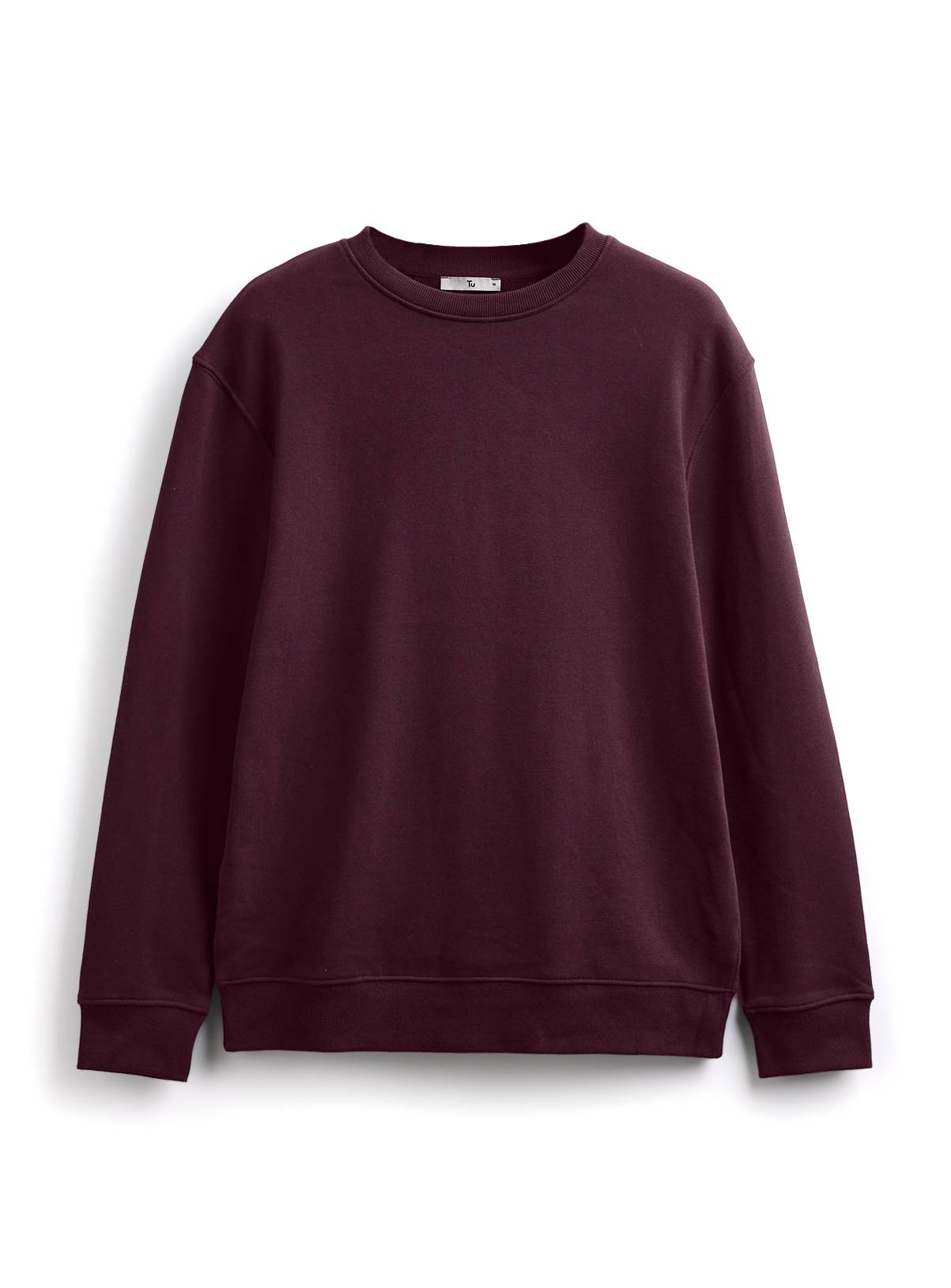 Dark Red Ultimate Crew Neck Sweatshirt M - Image 3